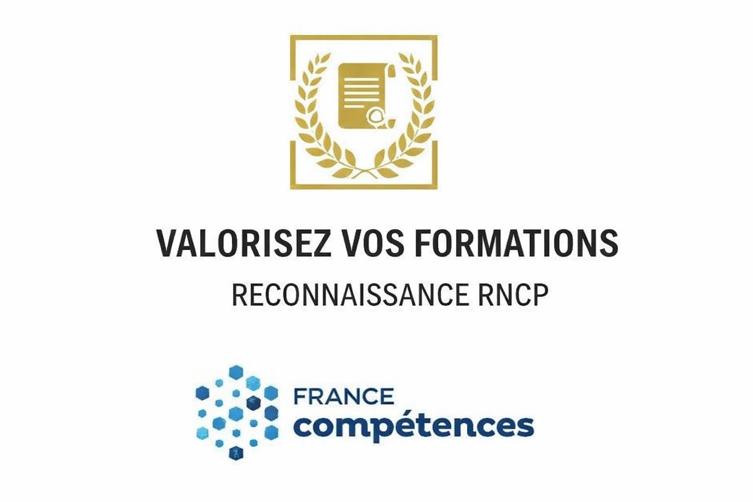 Dépôt de titre RNCP (Répertoire National des Certifications Professionnelles)