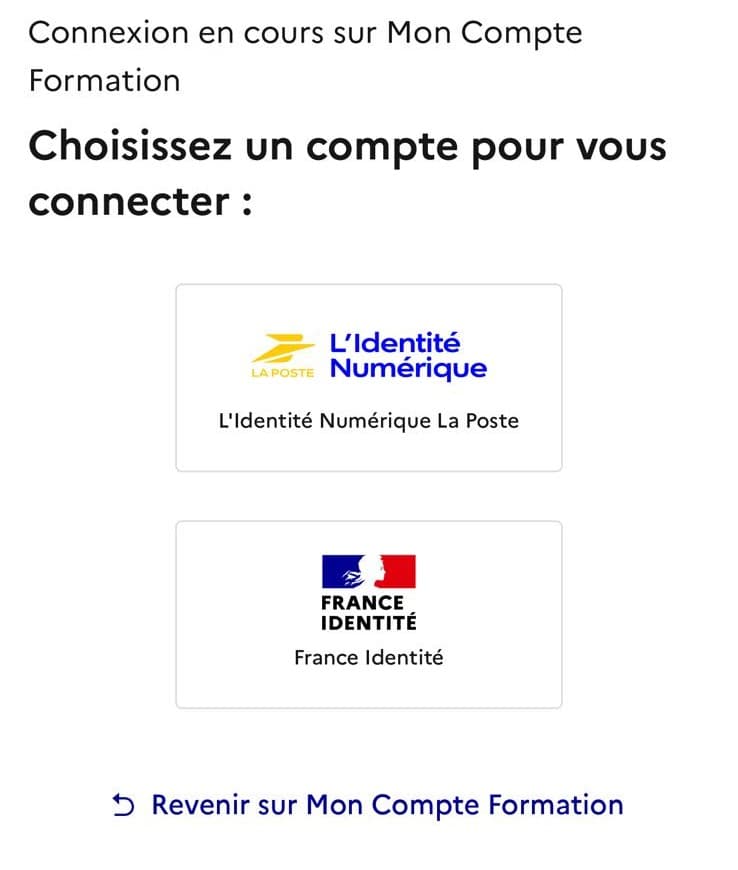 Étape 1 : Accédez à votre compte CPF